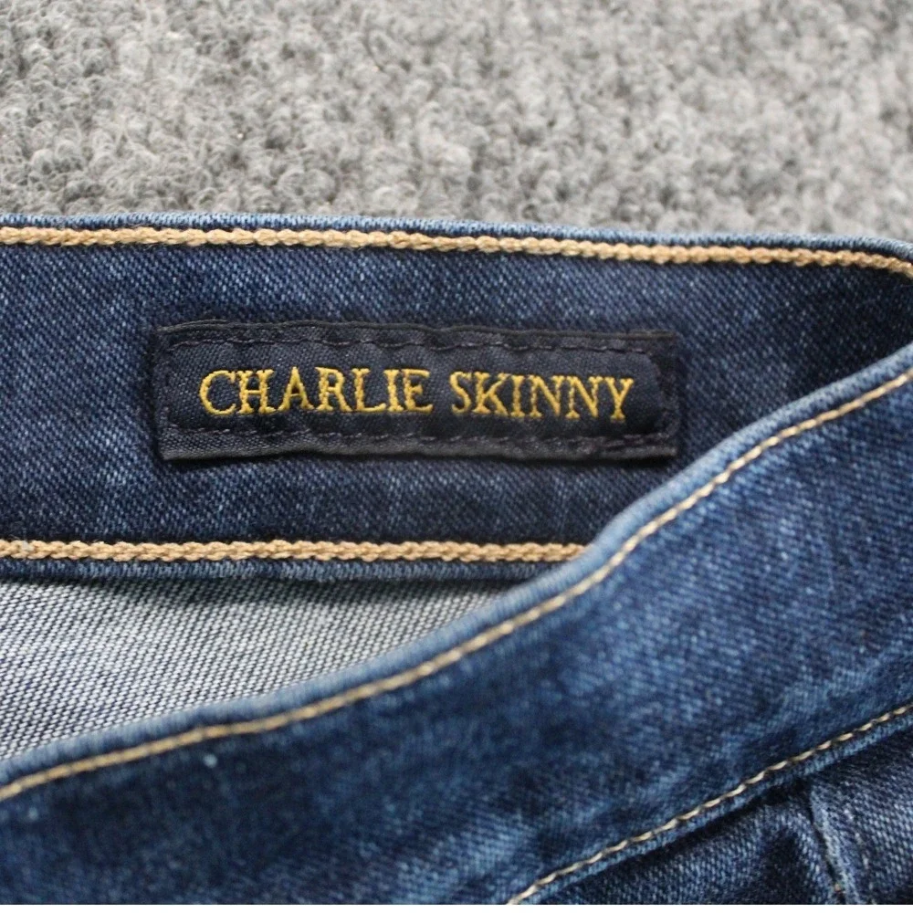 Lucky Brand‎ Charlie Skinny Jeans Blue Denim Women Size 4 27